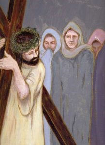Jesus meets the women of Jerusalem